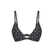 Trendyol Bikini zgornji del črna / bela