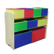 Organizator-polica za igracke i knjige Ginger Home - Colors, 3 razine