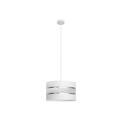 Luster na sajli HELEN 1xE27/60W/230V pr. 35 cm bijela