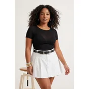 Trendyol Curve Ženska bluza Tbbss26Af00161, Crna