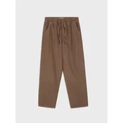 Sinsay - Jogger balloon farmerke sa ispranim efektom i lyocellom - braon
