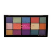 Makeup Revolution Passion For Color Reloaded Palette - Eyeshadow Palette 16.5g Passion For Colour