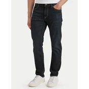 BOSS Jeans hlače Delaware 50566047 Mornarsko modra Slim Fit
