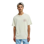 QUIKSILVER Funkcionalna majica Curve Palm  bordo / off-bela