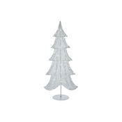 EMOS LED božićno 3D drvce, 90 cm, sobno, hladno bijelo, timer