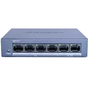 Hikvision DS-XS0106-P/Slovenian POE Preklopnik