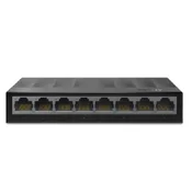 Switch TP-LINK LS1008G Gigabit/8xRj45/10/100/1000Mbps/desktop plasticno kucište