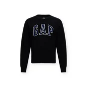 GAP Majica ATHLETIC INTARSIA mornarska/črna/bela