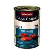 Animonda GranCarno Adult konzerva, govedina, losos i špinat 24 x 400 g (82754)