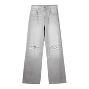 Bershka Kavbojke svetlo siva