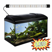 Akvarij STARTUP 60 LED Expert 10W - raven - črn
