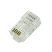 8p8c RJ45 UTP vtič kat. 5e za žico 1,00 mm Talvico 50 kosov