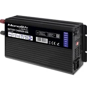 shumee Qoltec Inteligentni profesionalni monolitni polnilnik za LiFePO4 AGM GEL SLA baterije | 40A | 12V
