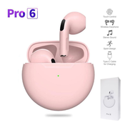Bluetooth slusalice Airpods Pro6 roze HQ