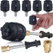 OEM Nadomestni Del za Visokotlačni Čistilnik Kärcher K2–K7 – 6v1 Šoba | 6 Načinov, Aluminij, Filter
