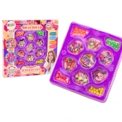 Perle za izradu nakita DIY set kreativnih cvjetnih privjesaka