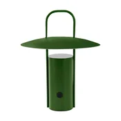 Zelena kovinska LED zatemnitvena namizna svetilka (višina 24 cm) Venna – Jotex