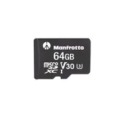 Manfrotto Profesionalna, 64 GB, UHS-I, V30, U3, 90 MB/s, microSDXC memorijska kartica + SD adapter (MANPROMSD64) + BESPLATNI CITAC