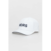 Kapa sa šiltom Michael Kors boja: bijela, s aplikacijom