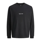 Jack & Jones Junior Majica črna/bela