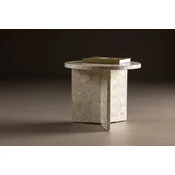 Venture Design Klubska mizica 40x33 cm bež