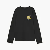 Cropp - Majica dugih rukava s printom - CRNO