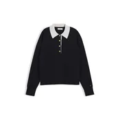 TOMMY HILFIGER Pulover črna