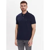 Tommy Hilfiger Polo majica 1985 MW0MW17771 Mornarsko modra Slim Fit