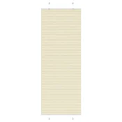 Plisirana zavjesa krem boje 75x200 cm Širina tkanine 74,4 cm Poliester
