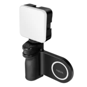 shumee Držalo za selfije z LED svetilko za telefon, magnetni daljinski upravljalnik BT 5.2 MagSafe USB
