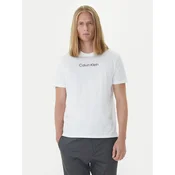Calvin Klein Majica Logo 30s LV04LD230G Bela Relaxed Fit