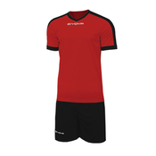 KIT REVOLUTION rdeče-črna XXL