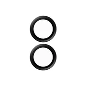 PANZERGLASS - Zaščitni Ovitek za Objektiv Kamere Hoops Ceramic za iPhone 16 in 16 Plus, črn