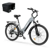 Eskute Električno mestno kolo ESKUTE C202, Step-Through 26, 48V 17,5Ah, 7 prestav, sivo, (5000242018)