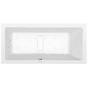 POLYSAN MARLENE Premium Hidromasažna Kad 190x90 cm - Highline Hydro-Air, Kromirana Eleganca