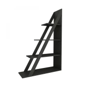 Hanah Home Arven Anthracite Polica za knjige 100x150x29.5cm, Crna