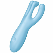 Satisfyer Threesome 4 - pametni, punjivi klitoris vibrator (plavi)