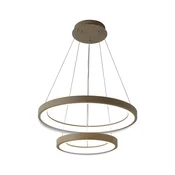 Brilagi - zatemljiv LED lestenec na kablu FALCON SLIM LED/68W/230V premer 50 cm bež + daljinski upravljalnik