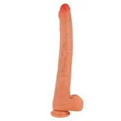 SuperLove Extra Long Realistic Silicone Dildo Skin Large