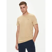 Tommy Jeans Majica  nočno modra / rumena / rdeča / bela