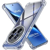 Overboard Ovitek za Vivo X200 Pro 5G, odporen proti padcem, prozoren