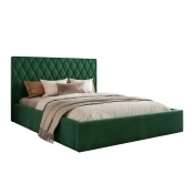 Postelja Martinez 109 (Magic Velvet 2225) Zakonske, Zelena, 140x200, Blago, Posteljno dno, 150x212x110cm