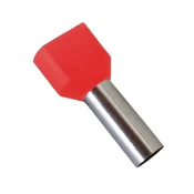 ELMARK izolirana votlica 2x1.0mm2 rdeča