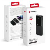 FORCELL Powerbank F-Energy P20k1 PD 20W QC 20000mah črna