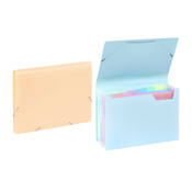 Viquel expanding organizer sa 6 pregrada i gumicom Rainbow pastel sortirano ( 04CK30 )