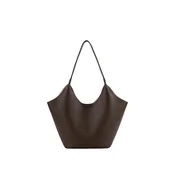 Seidenfelt Nakupovalna torba Nelma Tulip temno rjava
