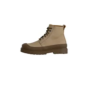 BIRKENSTOCK Gležnarji z vezalkami Prescott kapučino/temno rjava