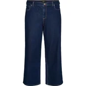 Zizzi Kavbojke Myra Fit temno modra