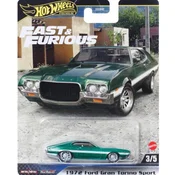 Hot wheels 1972 ford gran torino autic ( 1100046140 )