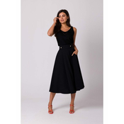 BeWear Žensko krilo midi Guinemrei B265 črna XXL